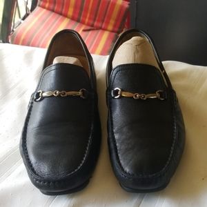*PRE LOVED* Bruno Magli  Men's Blk Leather Drivers